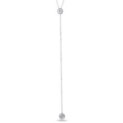 Colier elegant din argint 925 rodiat cu zirconii [1]